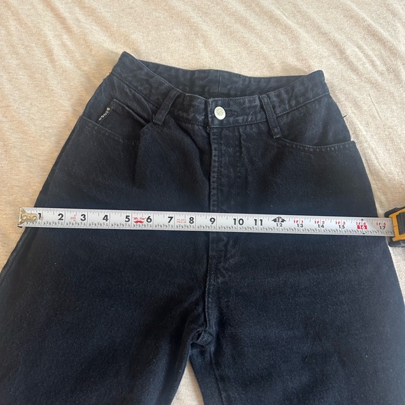 Vintage Black BONGO High Rise Straight Leg Jeans - Picture 7 of 9